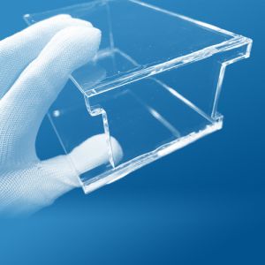 High Temperature Resistant Quartz Apparatus Irregular Shaped Square Box