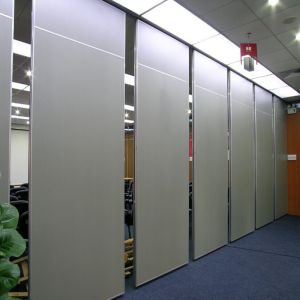 Folding Movable soundproof Sliding Partitions Wall With Pass Door For Banquet