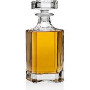Body Material Glass Liquor Bottle for Custom Vodka Whisky Rum Tequila Storage