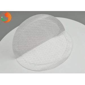Round Shape White Thin Nursing Pads Breast Leaking Pads For Mothers