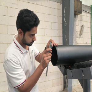 Custom PE Pre-Insulated Pipe Extrusion Line with Vacuum Calibration