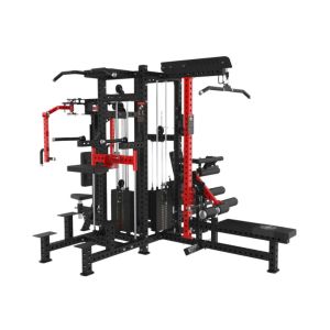 Four Person Smith Machine Gantry Commercial Multifunctional Bench Press Squat