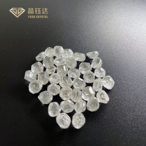 HPHT Certified Flawless Rough Diamonds DEF / FL - I3 For Jewelry Making