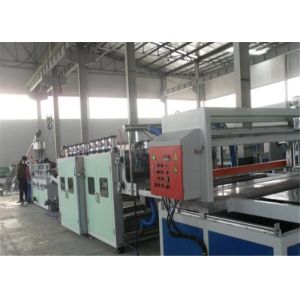 Wholesale 55Kw WPC PVC Crust Plastic Board Production Line / Foam Sheet Extrusion Line from china suppliers
