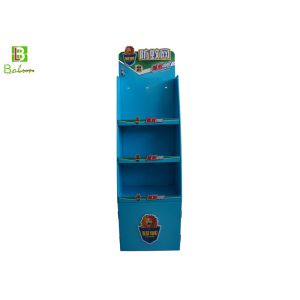 3 Tier Merchandising Cardboard Display Fixtures Mosquito Killer KD Structure