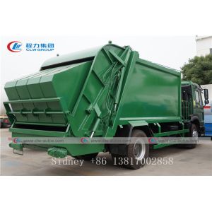 Sinotruk Howo 4X2 300HP Garbage Compactor Truck
