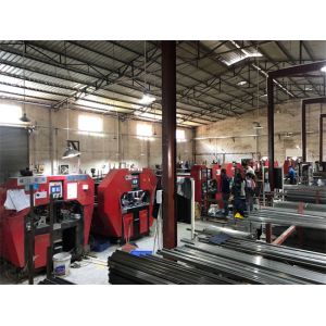 APESP-100 Electric Powered Automatic Square Pipe Punching Machine