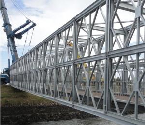 China Structure Modular Steel Truss Suspension Bridge Footbridge Anti Rust on sale