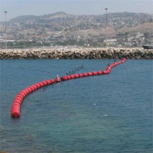 HDPE floats reservoir dredging pipeline plastic floating barrier buoy