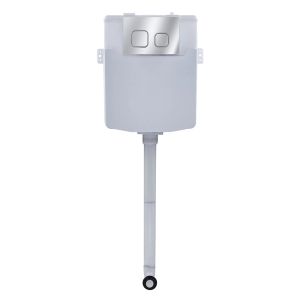 Dual Flush Concealed Toilet Cistern with Push Button Pressure Range 0.1-0.6MPa