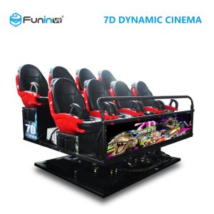6 DOF Movement 8D / 9D / Xd Cinema / 5D Movie Theater Equipment