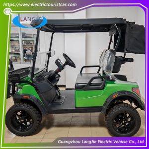 China 4 Wheel Electric Golf Car AC Motor 2 Seats Electric Passenger Vehicles For Park on sale