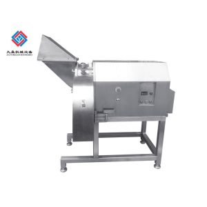High Efficient Chicken Frozen Meat Dicer Machine Frequency Inverter Control