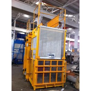 50m Mast Climbing Work Platform 2000kgs Single And Double Cages