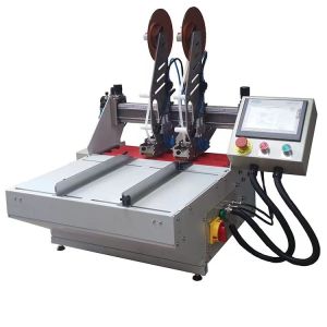 Wholesale PaperTape Applicator Machine Adhesive Tape Machine With Two Applicators from china suppliers