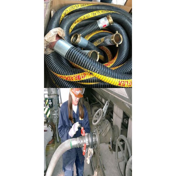 Customized Composite Hose Pipe High Work Pressure For Fuel Tank Truck