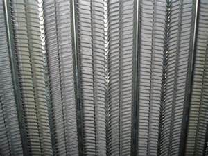 0.6x2.4m Expanded Metal Rib Lath High Tensile V Ribs For Plaster Base