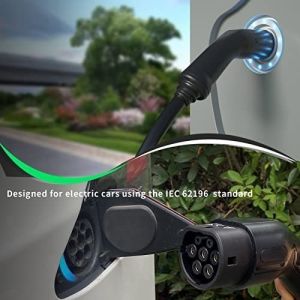 22kW Type 2 To Type 2 EV Cable 32A Three Phase Level 2 Electric Car Charger