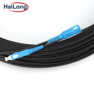600n Installation Tensile Polyethylene Jacket Butterfly Cable OEM Or ODM