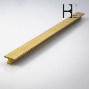 Brass Extrusion Profiles T Section Outlet Extruded Copper T Profiles