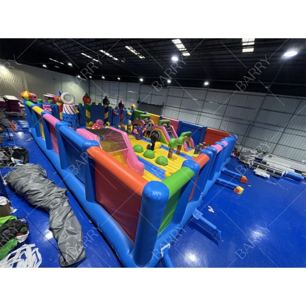 Outdoor Water Park Inflatable Water Playground Theme Park Indoor Play Area