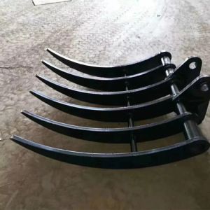 China 6 Teeth 10-13 Ton Excavator Root Rake For Deawoo DH100 DH130 DH150 on sale