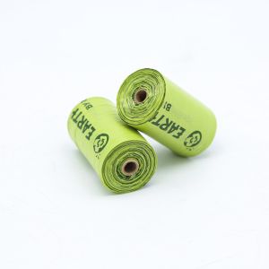 Factory Customized Eco friendly cornstarch compostable biodegradable dog poop