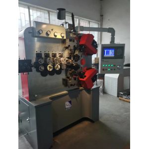 CNC Coiling Spring Machine 3.0-8.0mm 6 Axis Spring Making Machine