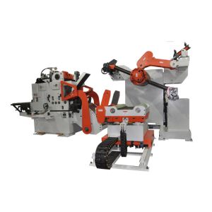 Three In One OD1400mm Aluminum Coil Servo Feeder Machine