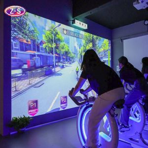 Multi Language AR Bicycle Simulator Interactive Cycling Experience Sports Games