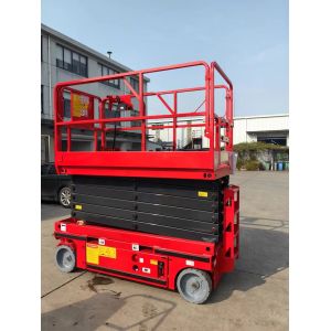 Platform Lift 8 m 10 m 11.8 m Mobile Scaffolding Scissor Lift Dual Mast Easy