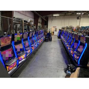 22 Inch 2 In 1 Fishing Game Machine Arcade Sturdy With Dual Screen