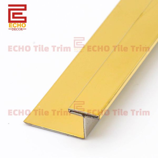 Customized Tile to Hardwood Floor Transition Strips Metal Threshold Trim