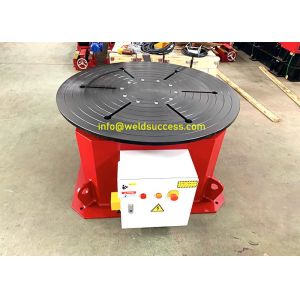 Horizontal 10T Welding Positioner Turntable With Hand Control Box