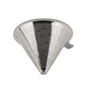 Custom Pour Over Coffee Filter Cone Pattern Design Portable For Camping