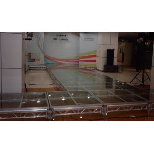 4ft *4ft 6082 Aluminum Movable Stage Platform 18mm Thinkness Anti Slip And