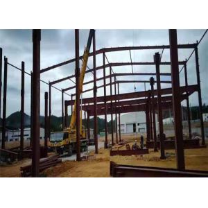 Wholesale H Section Q235B Steel Structure Building With Aluminum Sliding Window from china suppliers