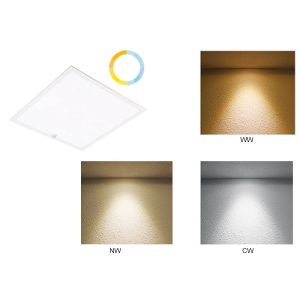 30W 40W Led Smart Panel Lights Commercial Application CCT Changeable