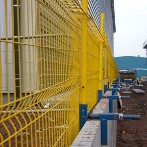 ISO 9001 Safety Fence Barrier Wire Panel Edge Protection Fence for Building