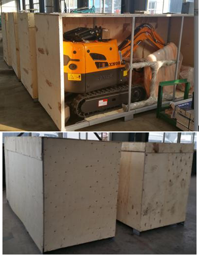 Garden 1.6T Mini Crawler Excavator Machine Displacement 23.3 L / Min