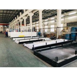 2.2m Width Retractable Or Solid Material Crane Deck For Material Transport