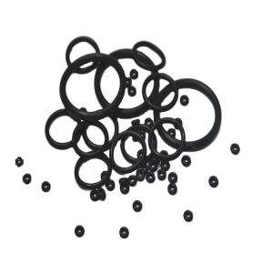 China Black Silicone Rubber O-Rings for Car Micro Silicone Seals As Per Drawing Dimensions on sale