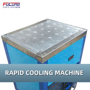 Fulund factory supply ice cooling table machine suitable for water milk candy