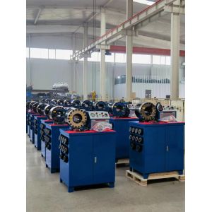 1/4-2" Rubber Hose Crimping Machine 3kw Tube Swaging Machine