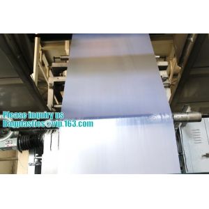 Clear Plastic wrapping Sheeting roll, Low density polyethylene film plastic