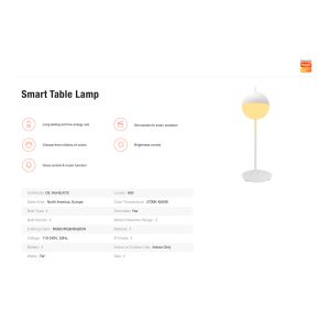 Smart Table Light RGBW(CR09)