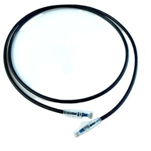 Exactcables 1m 2m 2.5m 3m Steel Armored Crossed Cat. 6a Network Cable Slim STP