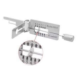 Iseo R6 SS304 Civilian Lishi 2in1 Lock Picking Tools Car Locksmith Tools Set