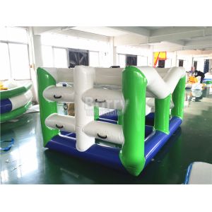 Swimming Inflatable Toy Boat , Large Floating Inflatable Water Climbing Wall