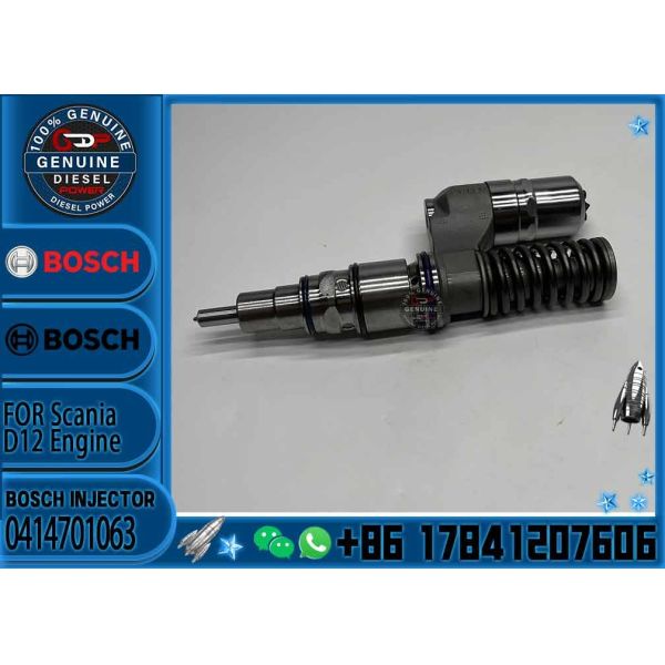 Fuel injector 0414701038 0414701039 0414701063 for SCANIA Injector R500 1548472 1766553 1539350